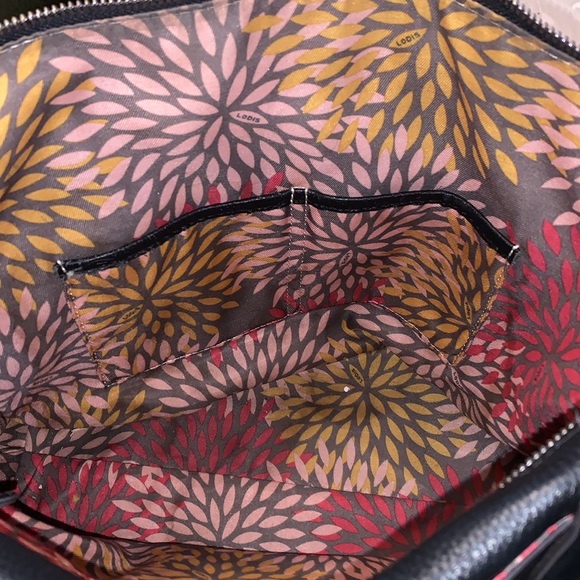 LODIS BLACK LEATHER TOTE😍 - Picture 4 of 9